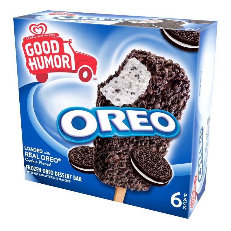 Good Humor Ice Cream & Frozen Desserts Oreo Bar - 6pk