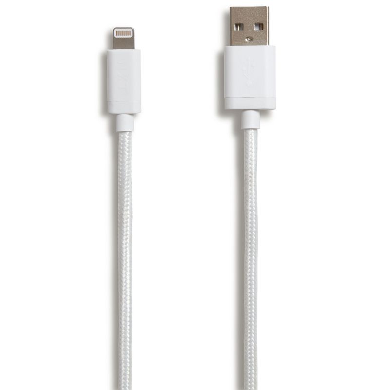 NXT Technologies Technologies 10 Ft. Lightning to USB Cable White NX54351