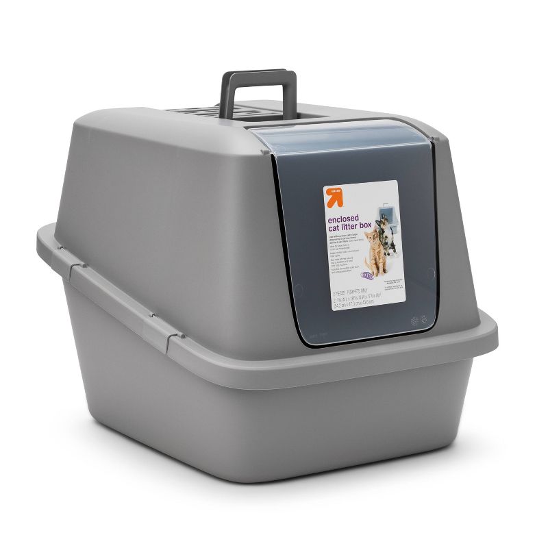 Enclosed Waste Cat Pan - XL - up & up™