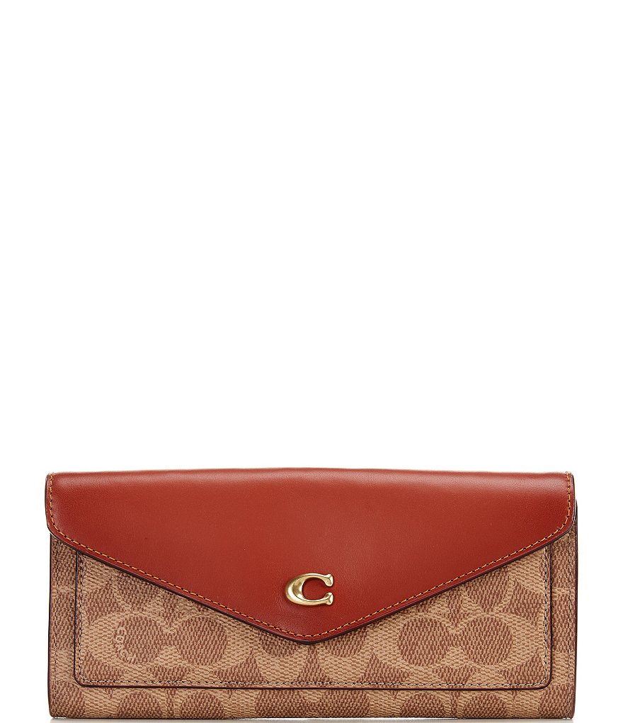 COACH Signature Wyn Colorblock Wallet