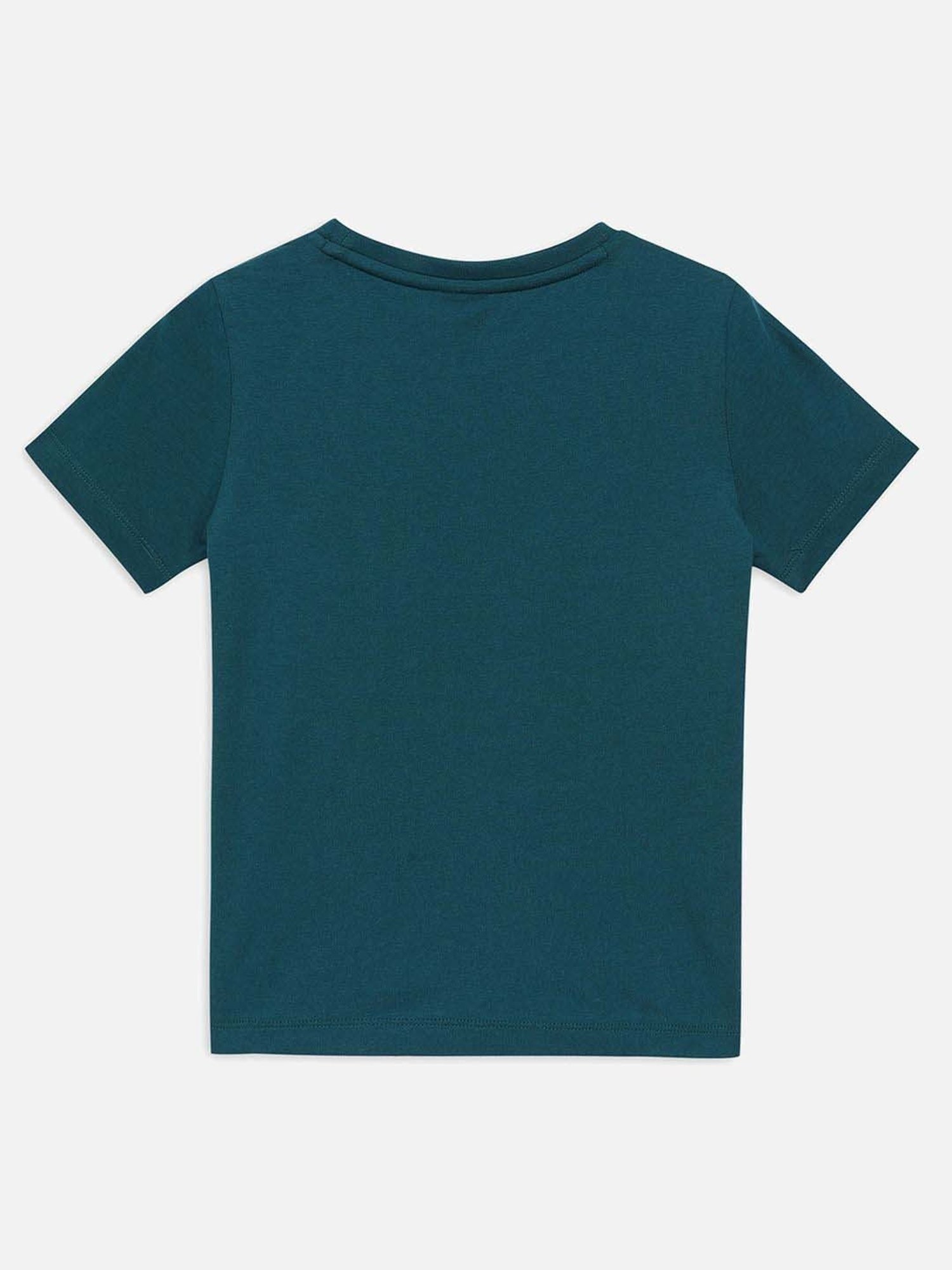 Pantaloons Junior Navy Cotton Printed T-Shirt