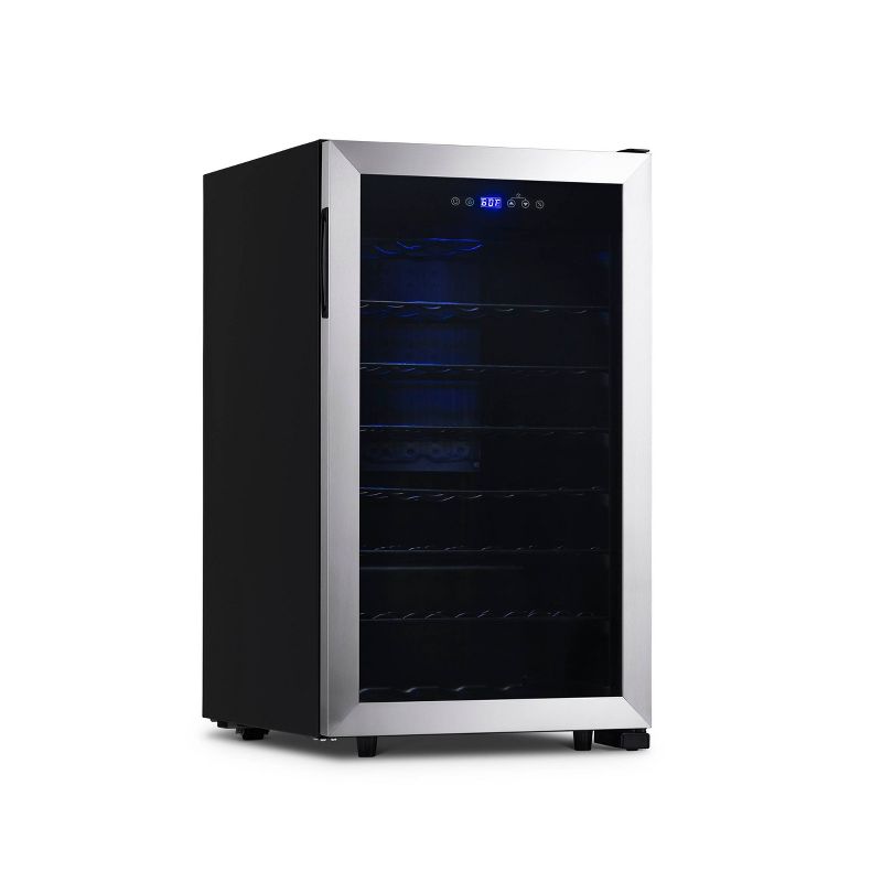 NewAir 50-Bottle Single-Zone Compressor Wine Cooler
