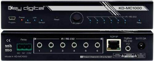 Key Digital KD-MC1000 Wired/LAN Master Controller supports up to 8 Ports