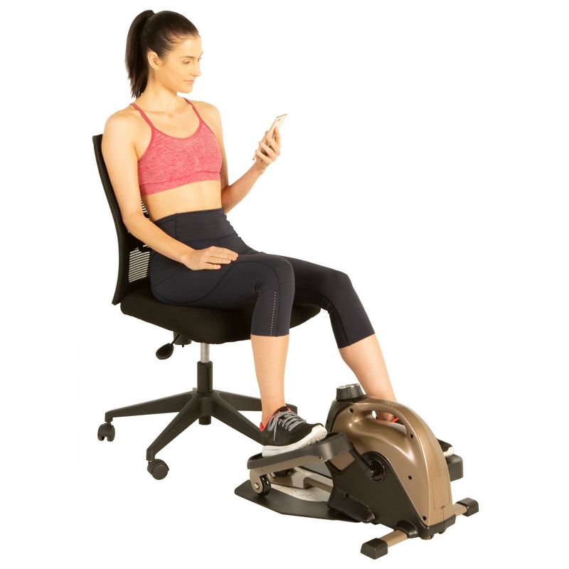 Exerpeutic Exerwork Bluetooth Desk Elliptical Machine