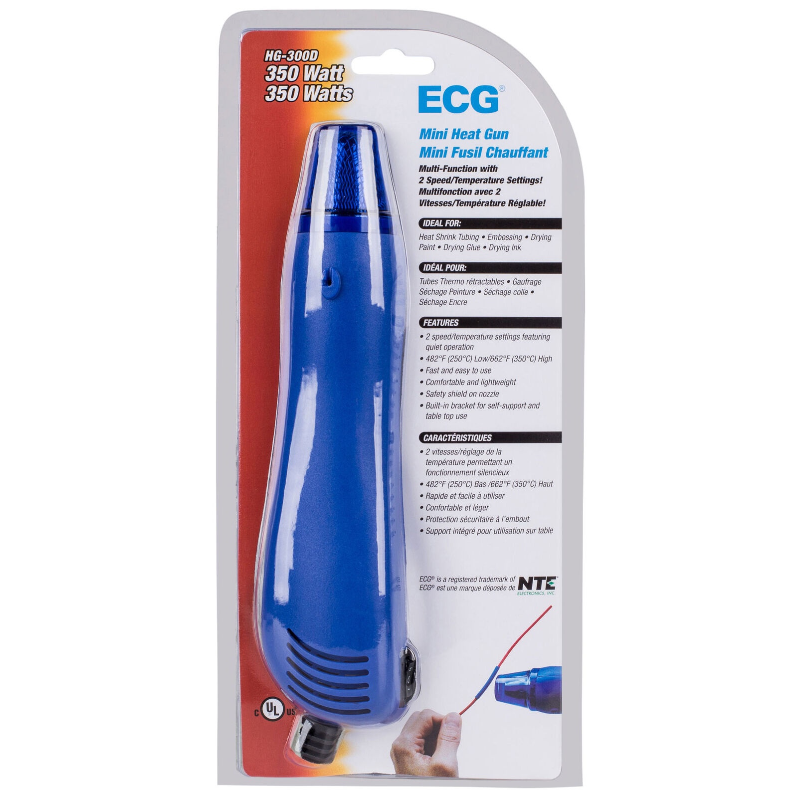 NTE HG-HS-9 NTE HG-HS-9 Assorted Color 4" Heat Shrink Kit wi