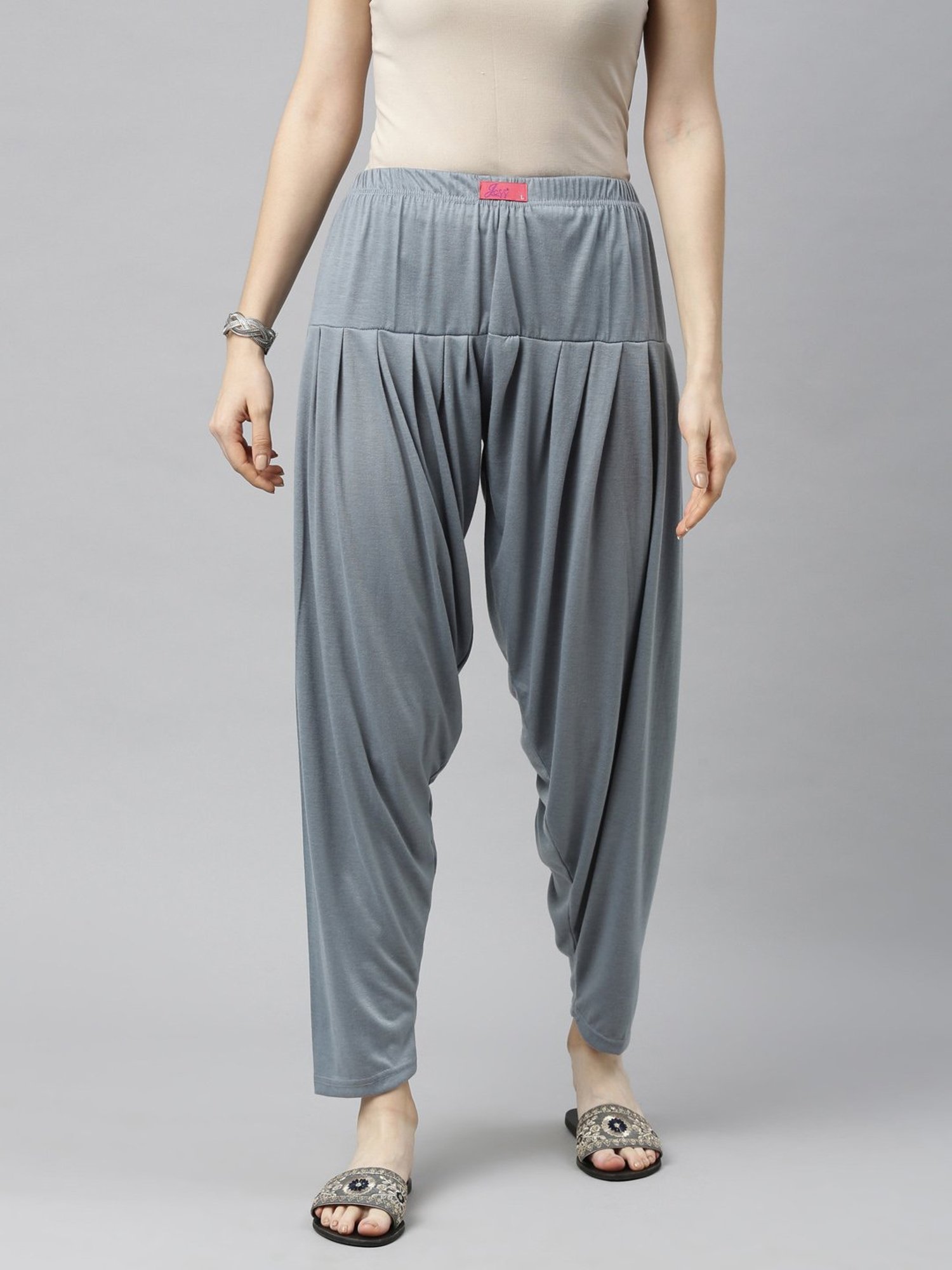 JCSS Grey Patiala Pants