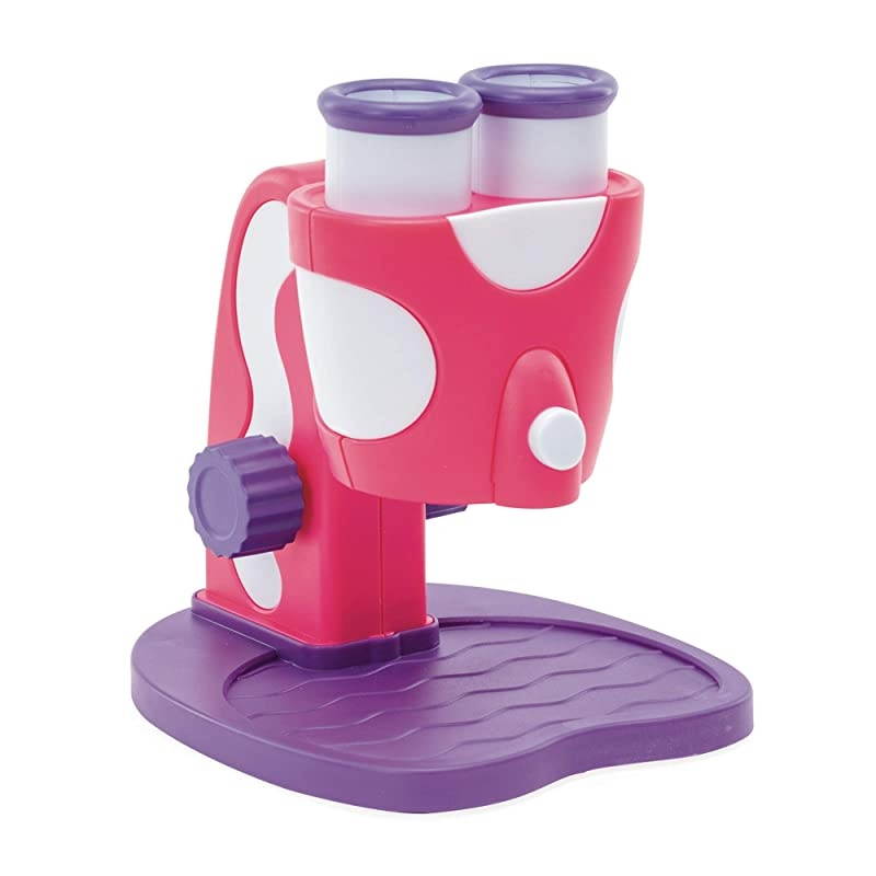 GeoSafari Jr My First Microscope Pink STEM Toy for Preschoolers