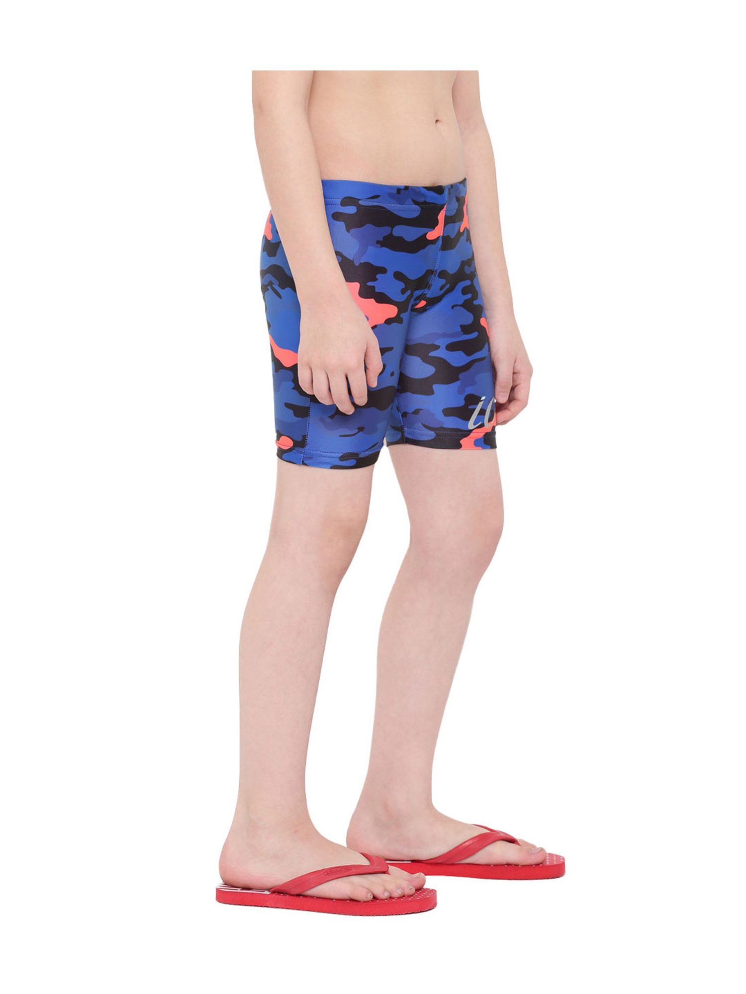 IO Kids Blue Printed Jammers