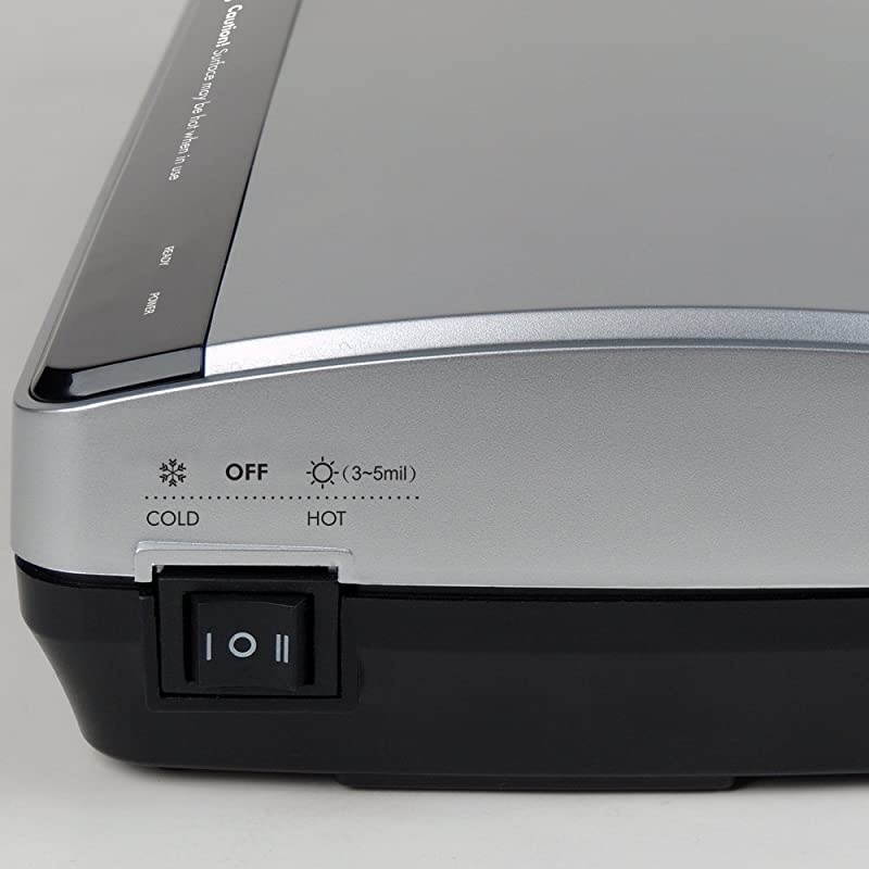 LM992HC Dual Mode Thermal & Cold Laminator, 9" Max Width, Quick Warm-Up, White