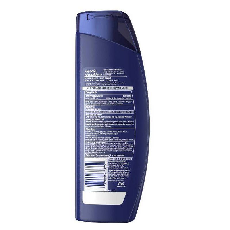 Head & Shoulders Clinical Dandruff + Oil Shampoo - 13.5 fl oz