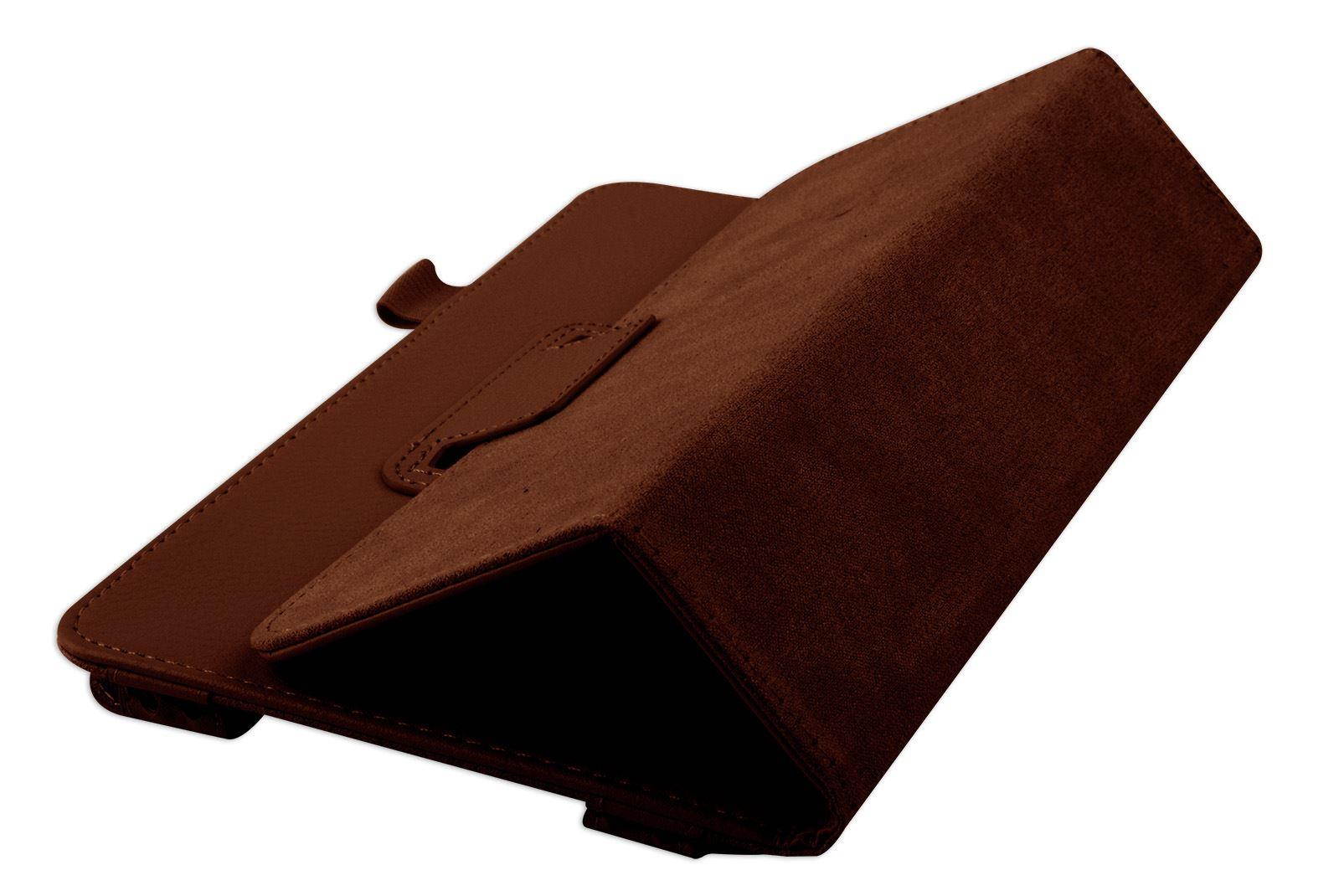 Hellfire Trading Magnetic PU Leather Case Cover for Samsung Galaxy Tab 4 8" T330 - Black