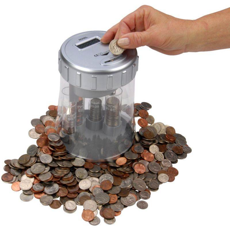 Royal Cs120 Coinsorter Rosegld