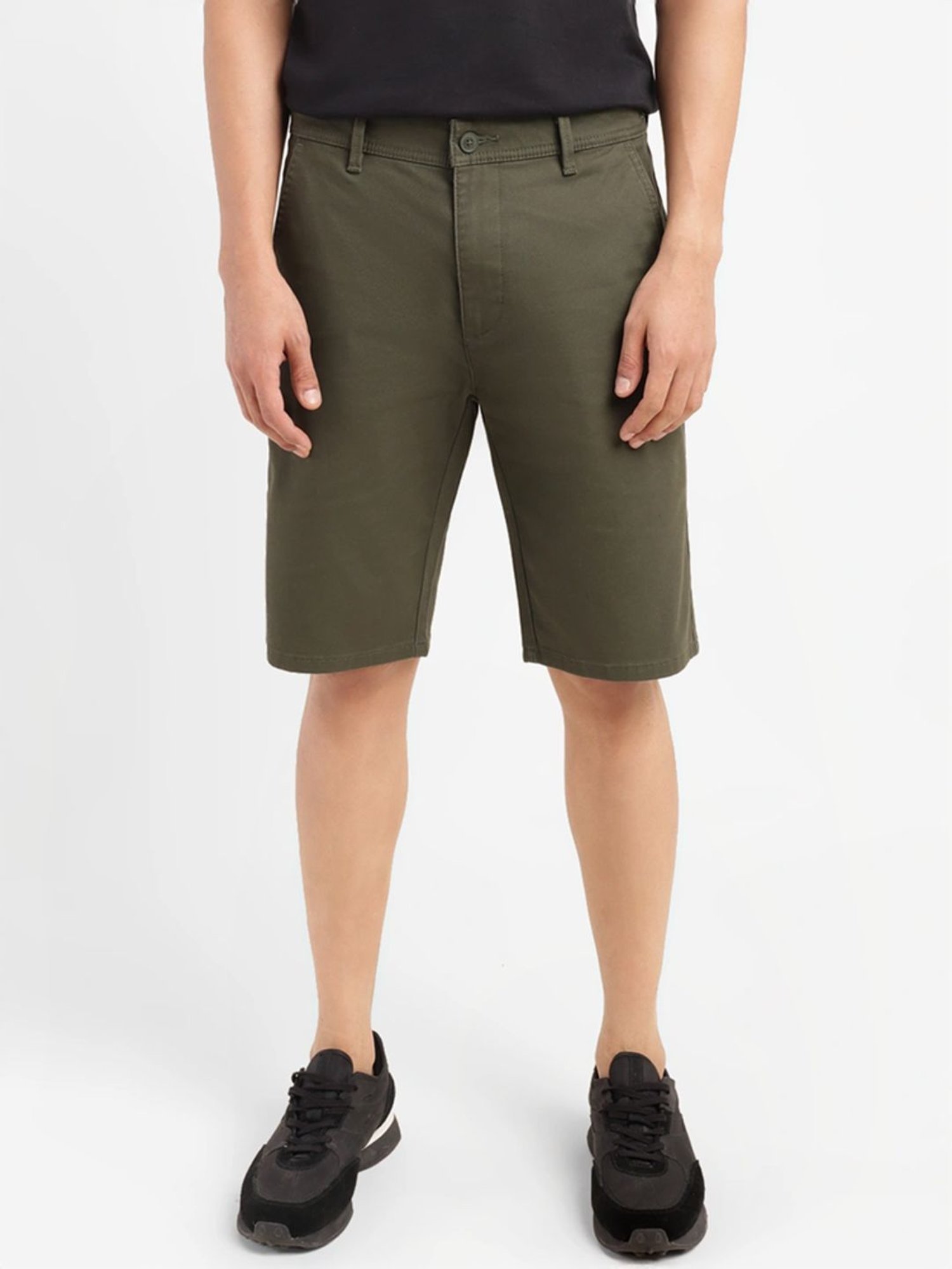 Levi's Green Regular Fit Shorts