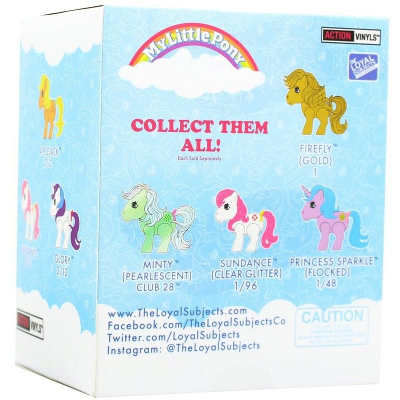 The Loyal Subjects My Little Pony Blind Box 3" Action Vinyls Wave 5, One Random