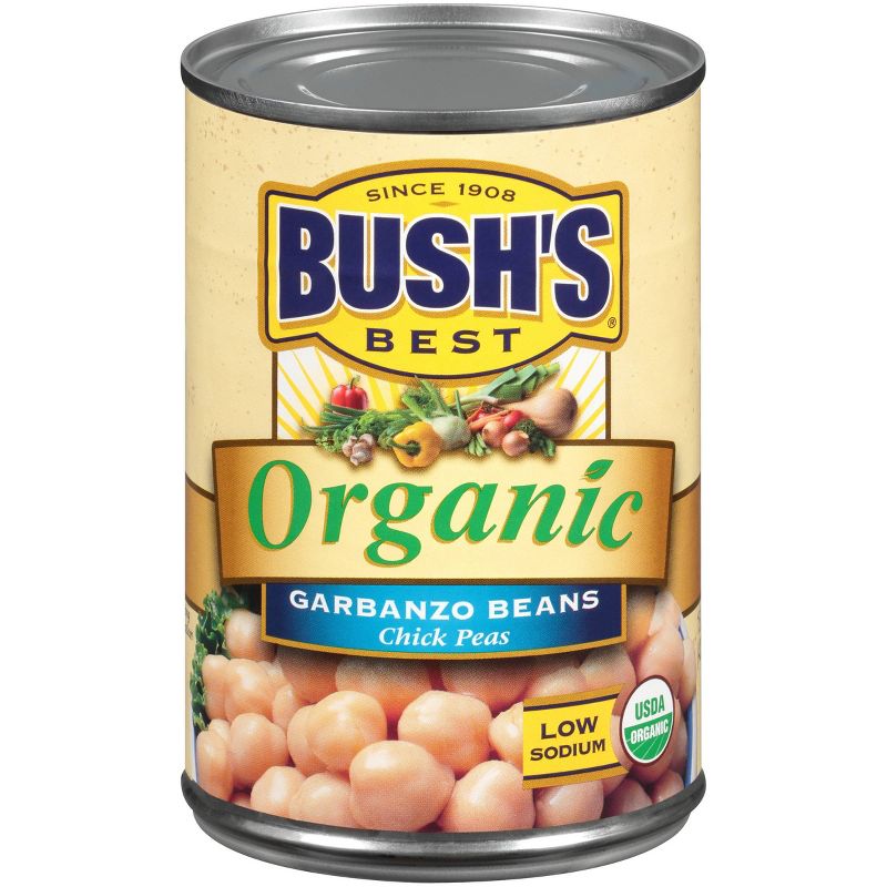 Bush's Organic Garbanzo Beans - 15oz