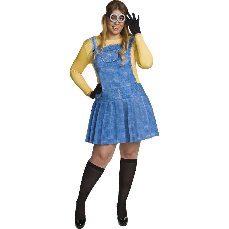 Adult Minion Halloween Costume (Plus Size)