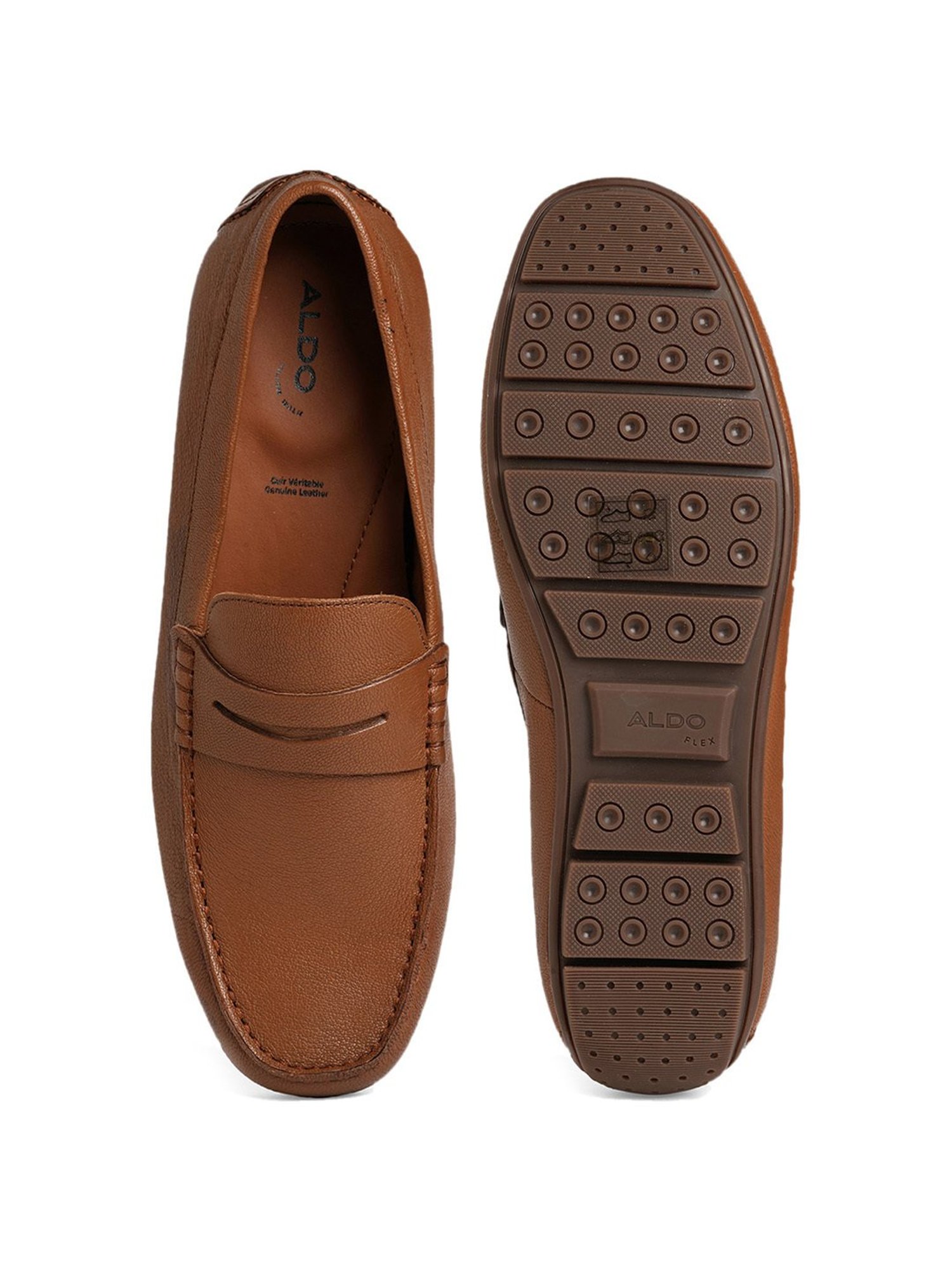 Aldo Men's Brown Casual Loafers