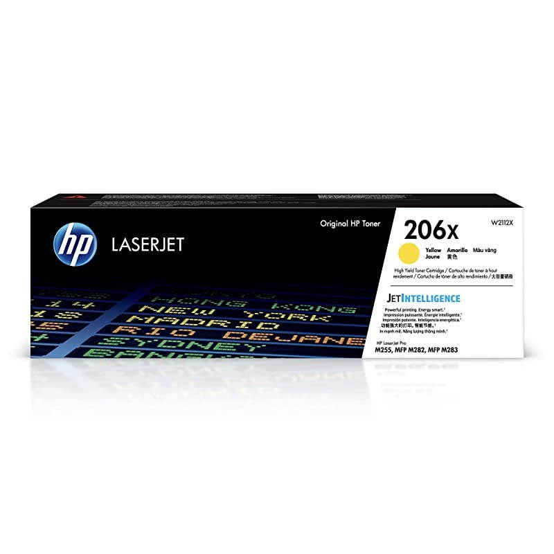 206X | Toner Cartridge | Yellow | W2112X | High Yield
