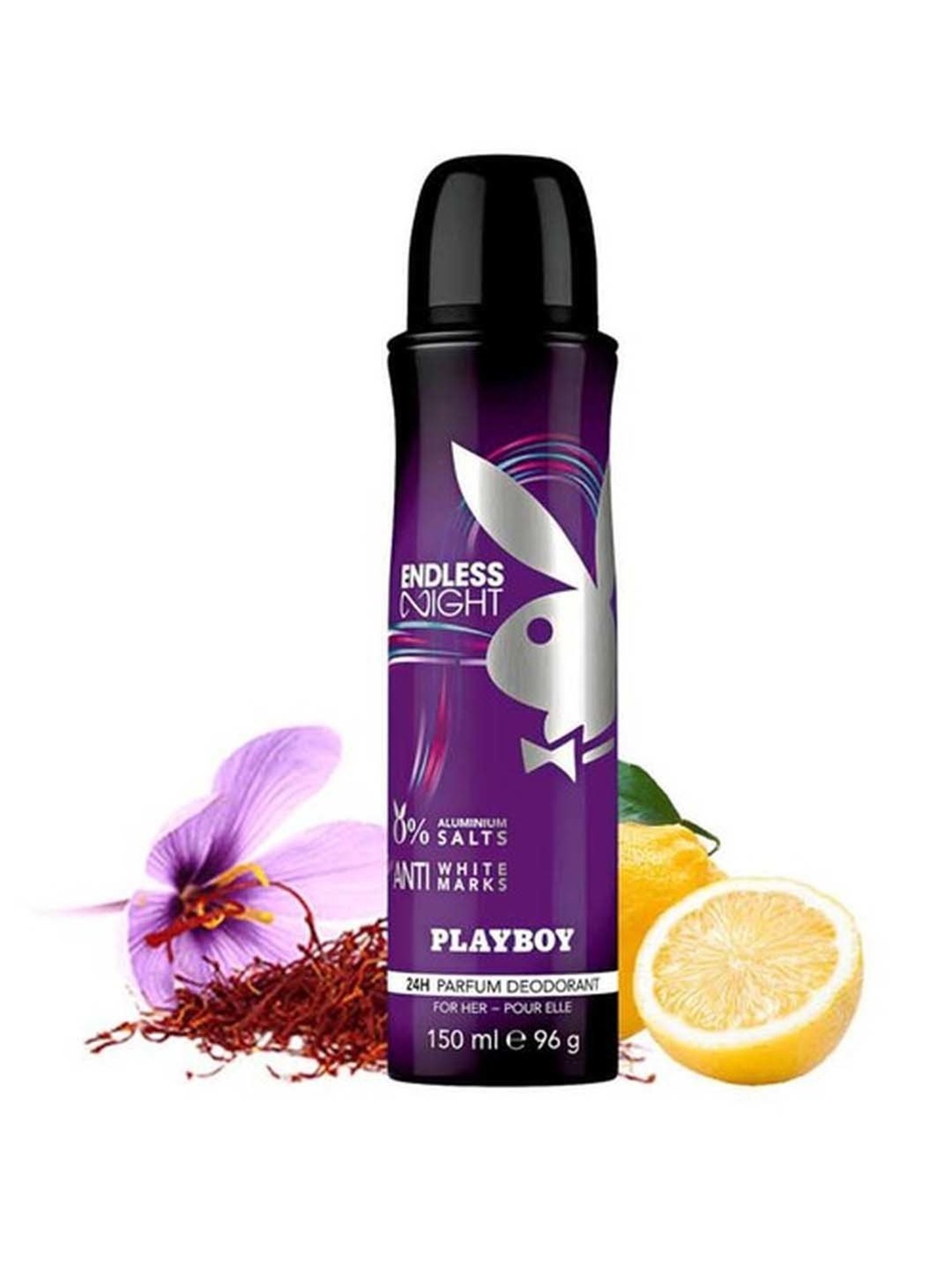 Playboy Endless Night Deodorant Spray (Pack of 3)