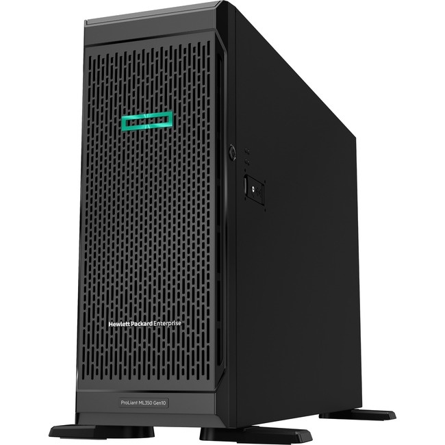 Hpe Proliant Ml350 G10 4U Tower Server - 1 X Xeon Silver 4210R - 16 Gb Ram Hdd Ssd - Serial Ata/600 12Gb/S Sas Controller