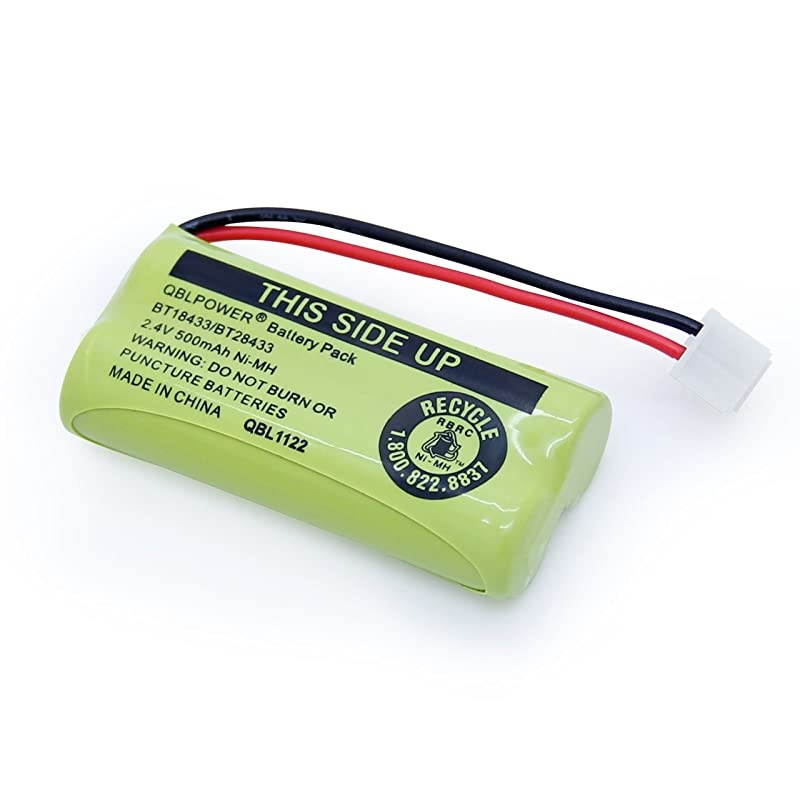 24V Rechargeable Battery Compatible with ATT Vtech Phones BT18433 BT184342 BT28433 BT284342 BT8300 BATT6010 BT1011 BT1018 BT1022 BT1031 89132600008913300100CPH515DPack of 2
