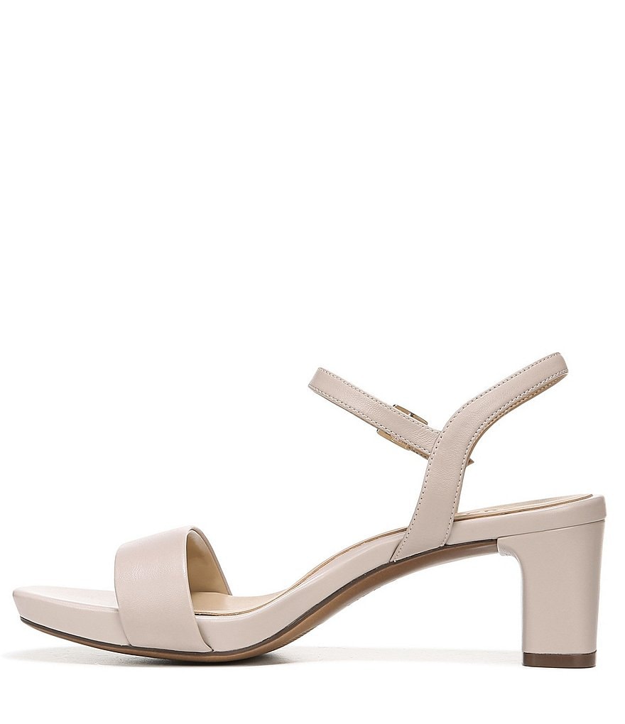 Naturalizer Ivy Leather Block Heel Dress Sandals