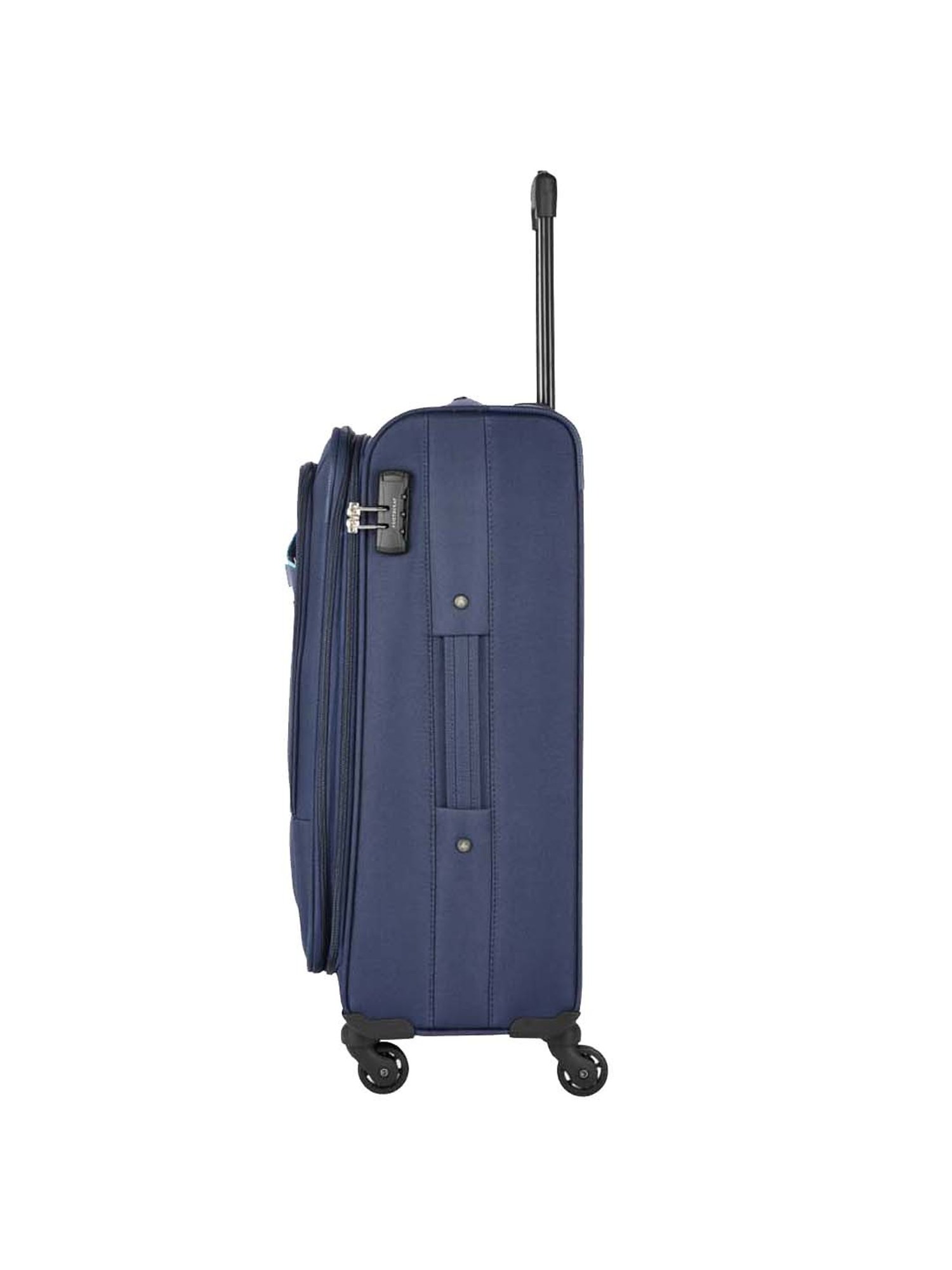 Aristocrat Navy Medium Soft Cabin Trolley - 69 cm