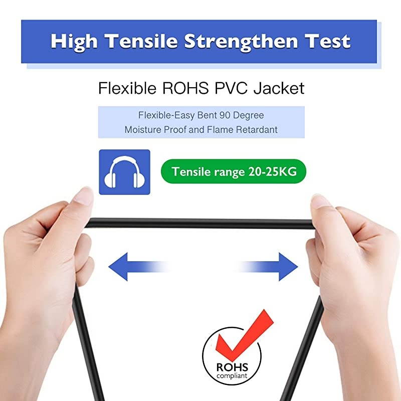 CERTICABLE 12AWG CL2 Rated 2-Conductor Loud Speaker Cable - 100 ft For In-Wall Installation