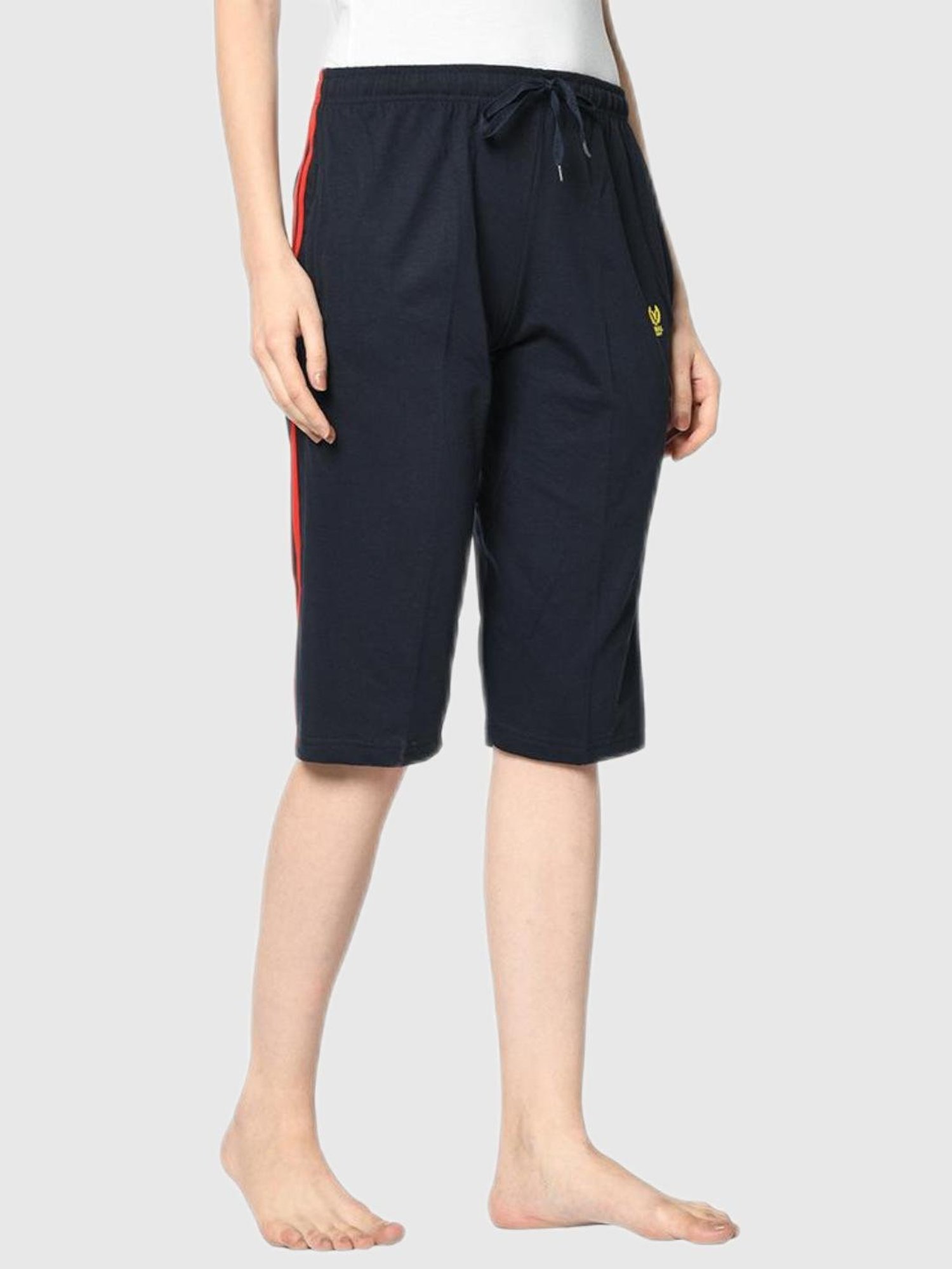 KENDALL + KYLIE Black High Rise Capris