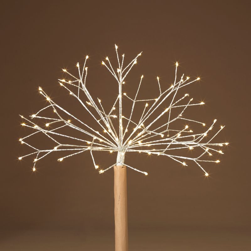 Gerson International 15.75 Inch Diameter Electric Lighted Starburst with 92 Micro LED Lights