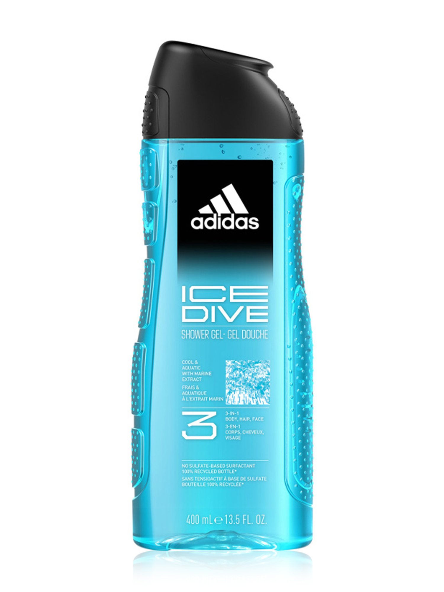 ADIDAS Ice Dive Deo Spray & 3-IN-1 Shower Gel - Pack of 2