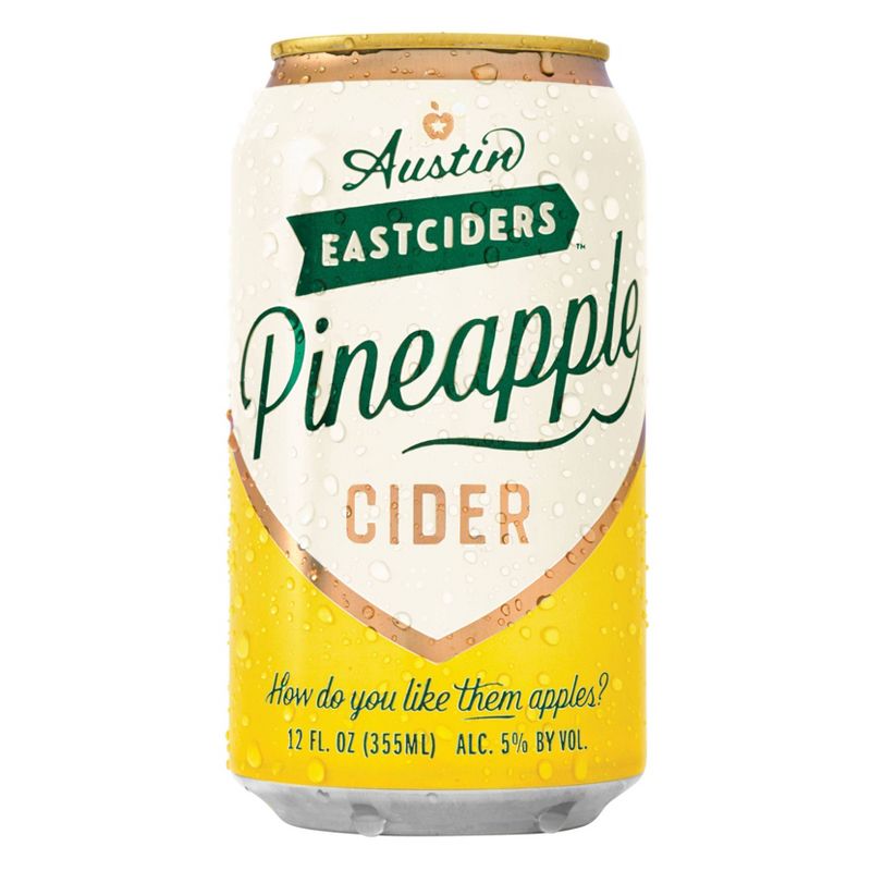 Austin Eastciders Rosé Dry Cider - 6pk/12 fl oz Cans