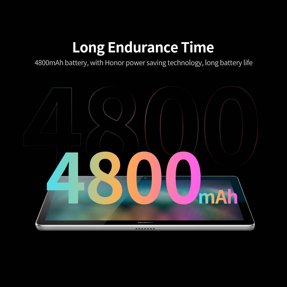 HUAWEI MediaPad T3 10 Tablet 9.6 inch Qualcomm Snapdragon 425 Quad-core CPU 3GB+32GB Memory EMUI 8.0 System Support LTE Grey