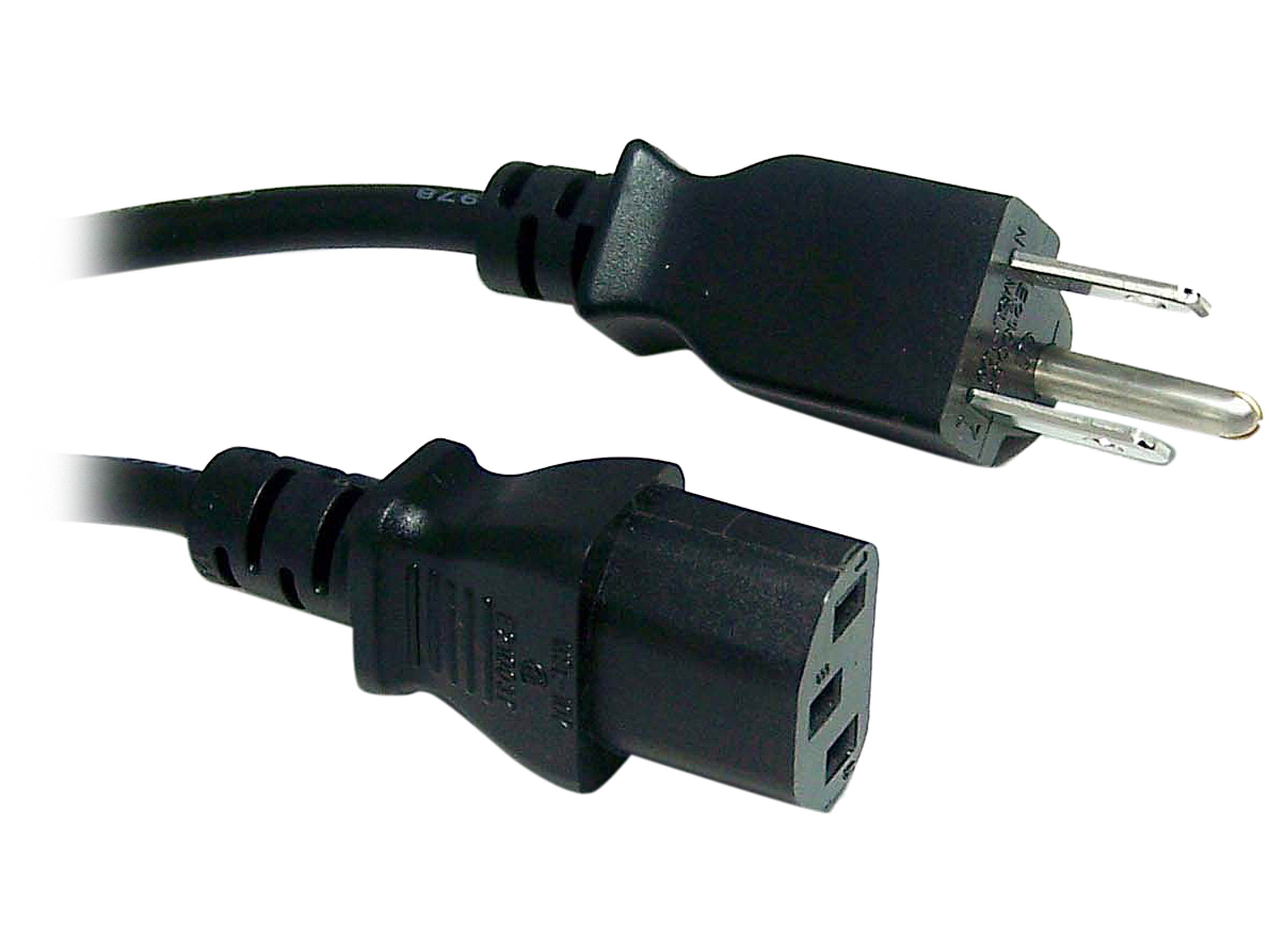 Micro Connectors Model M05-113UL-15 15 ft. AC Power Cord Cable