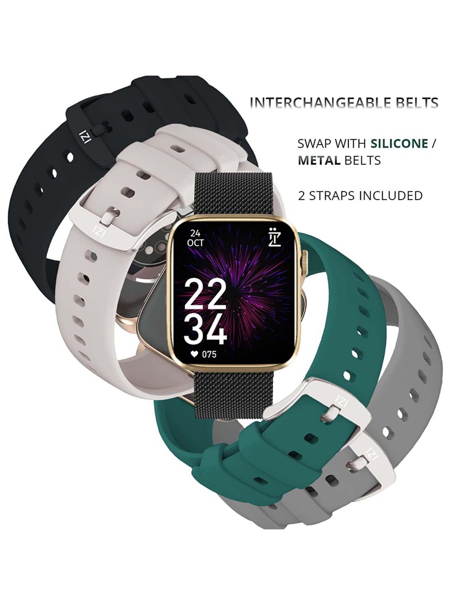 I Kall W1 Smartwatch (Black)