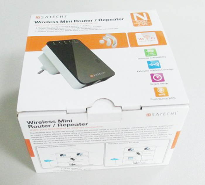 Mini Multifunctional 300Mbps Wireless Wifi Single Router Repeater Support AP WPS Client Bridge Mode