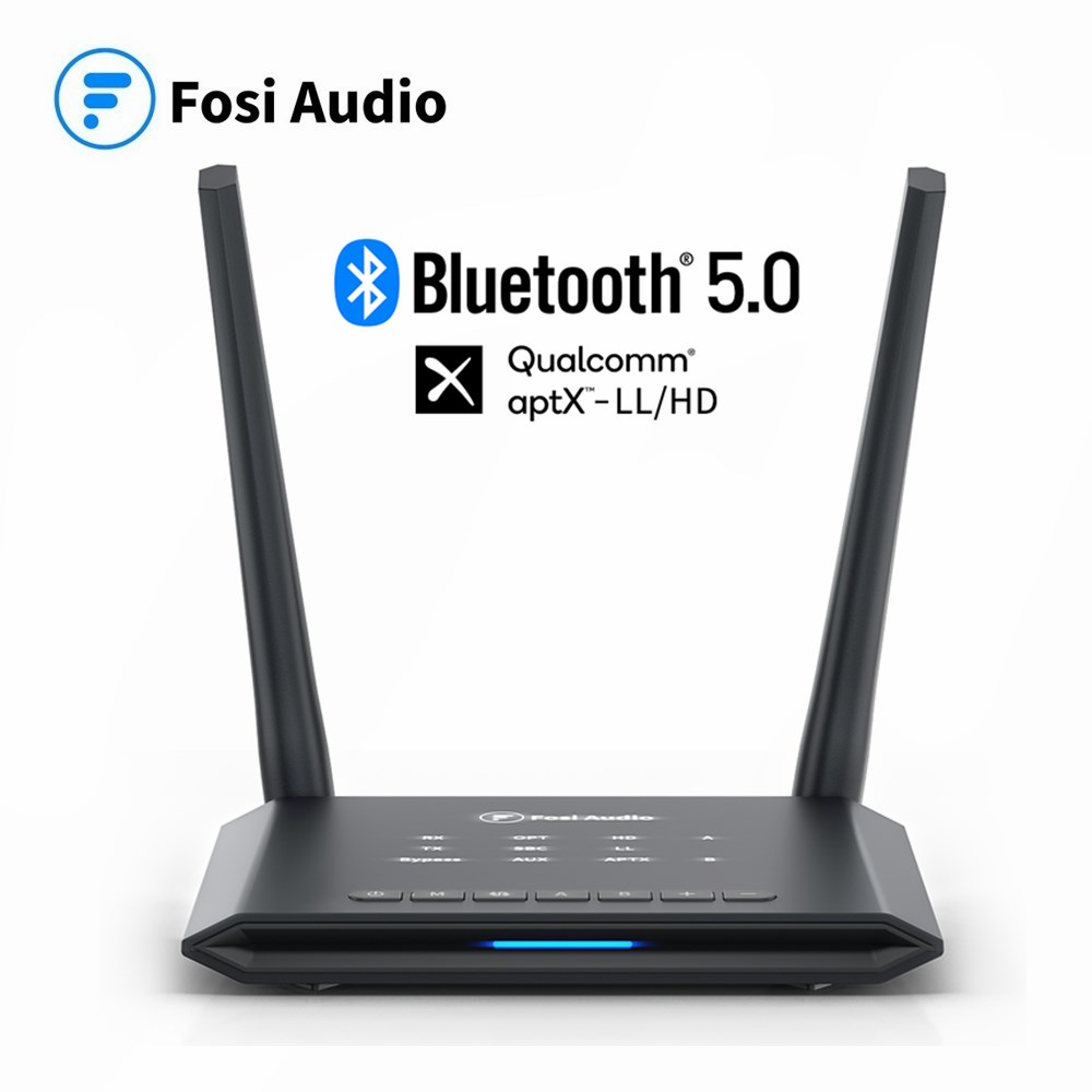 Fosi Audio Wireless 3 in1 Bluetooth Receiver Adapter BT Audio Transmitter BT05 For Amplifier Preamplifier
