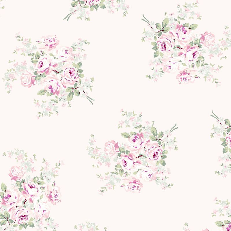 Pillowtop Ottoman Bella Pink - Simply Shabby Chic®