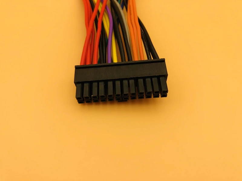 5PCS 14cm 24Pin Female to Mini 24P Male Internal ATX PSU Standard Power Adapter Converter Cable Wire for DELL 780 980 760 960 PC