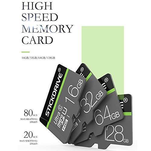 Alice Zeng Stickdrive 128GB High Speed Class 10 Micro SD (TF) Memory Card