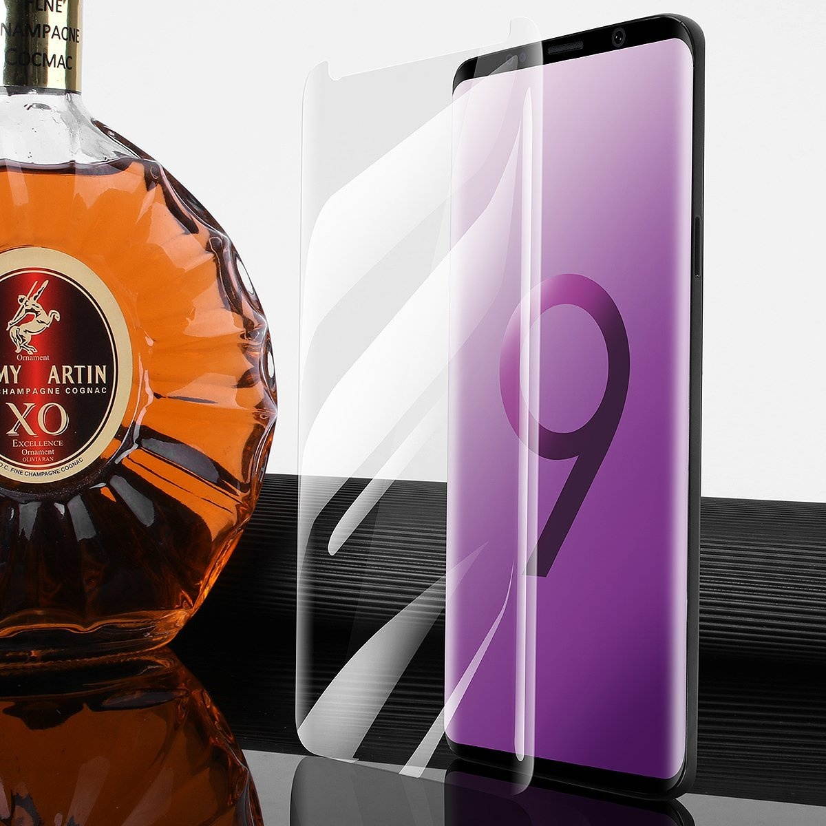 AICase HD 9H Hardness Bubble-Free Film for Samsung Galaxy S9 Clear