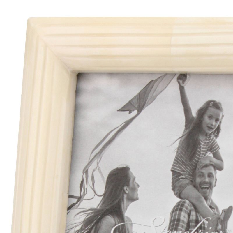 5" x 7" Round Bone Single Photo Frame - Stonebriar Collection