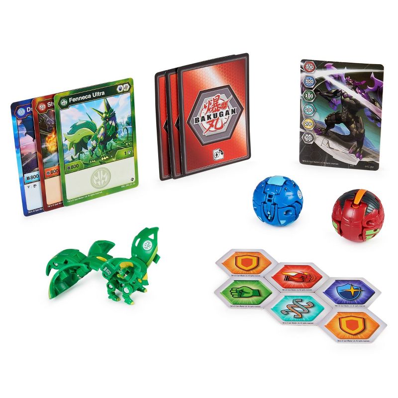 Bakugan Starter Pack - Fenneca Ultra and 2 Bakugan