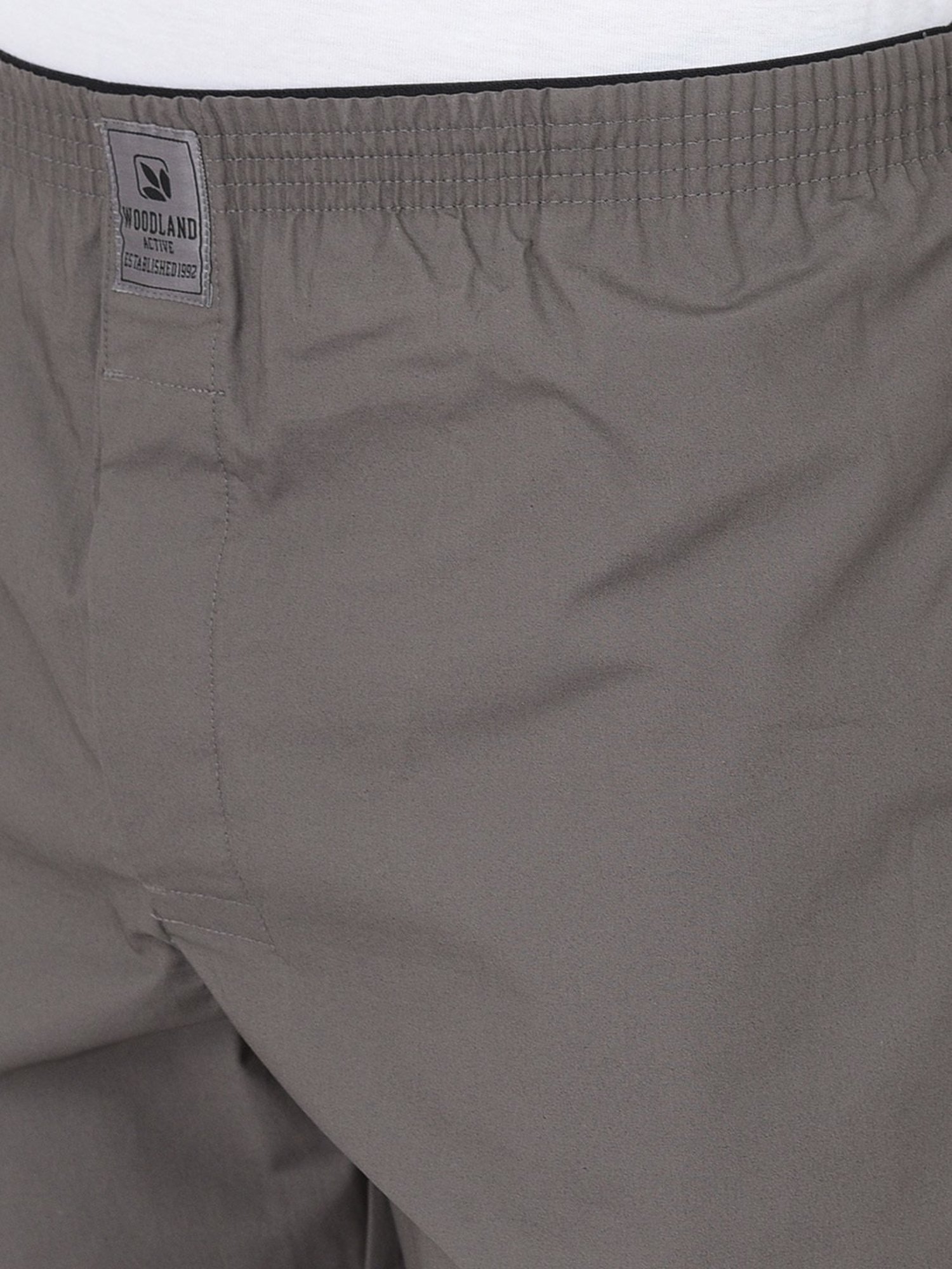 Woodland Dark Grey Nightwear Shorts