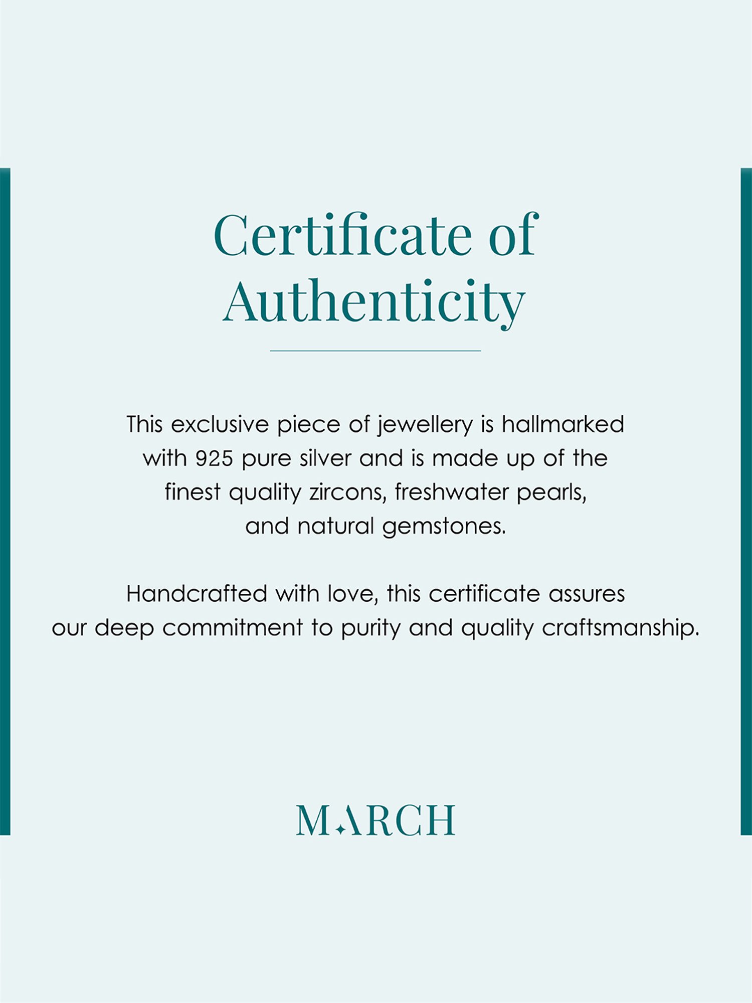 March by FableStreet 92.5 Sterling Silver Citrine Quartz Ring for Women