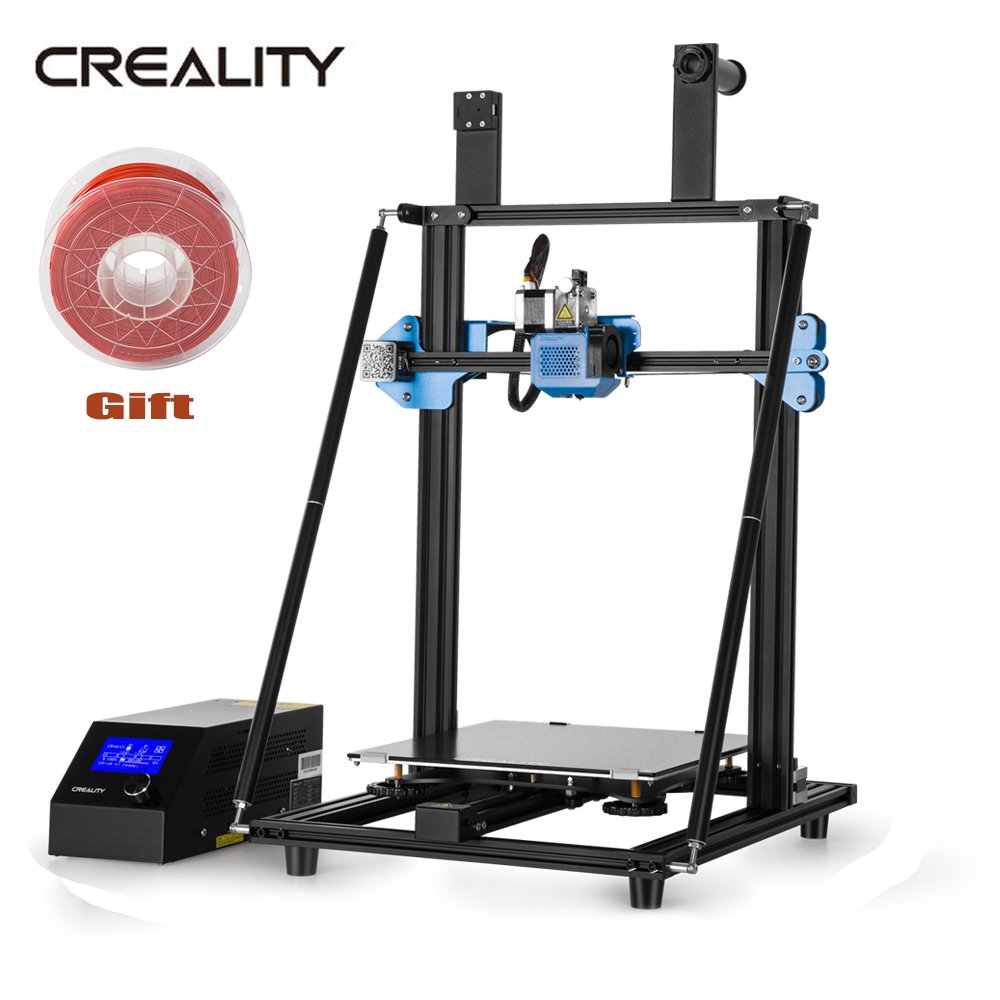 CREALITY CR-10 V3 3D Printer 350w Power Silent Mother Board Red Filament Gift US