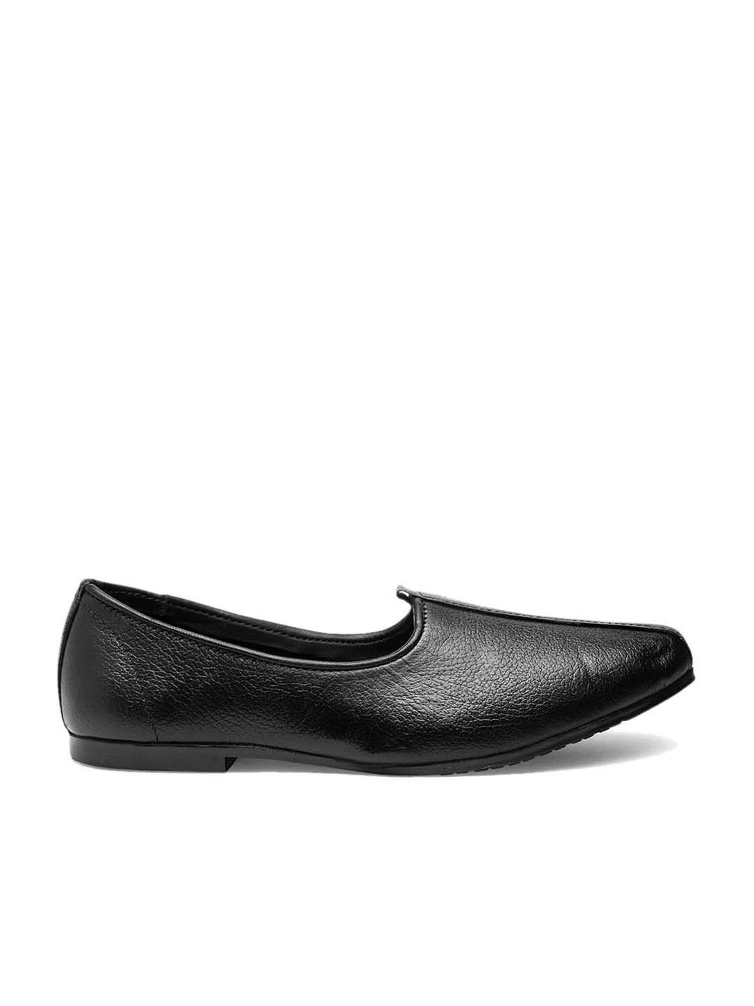 Teakwood Leathers Men's Black Casual Mojris