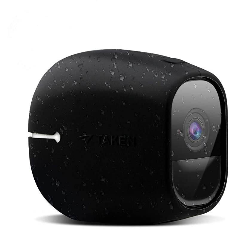 Silicone Skins Compatible with Arlo PRO, Arlo PRO 2 Smart Security Home Camera, Silicone Skins Case Cover for Arlo PRO & Arlo PRO 2 Smart Security Wire-Free Cameras, 2 Pack, Black