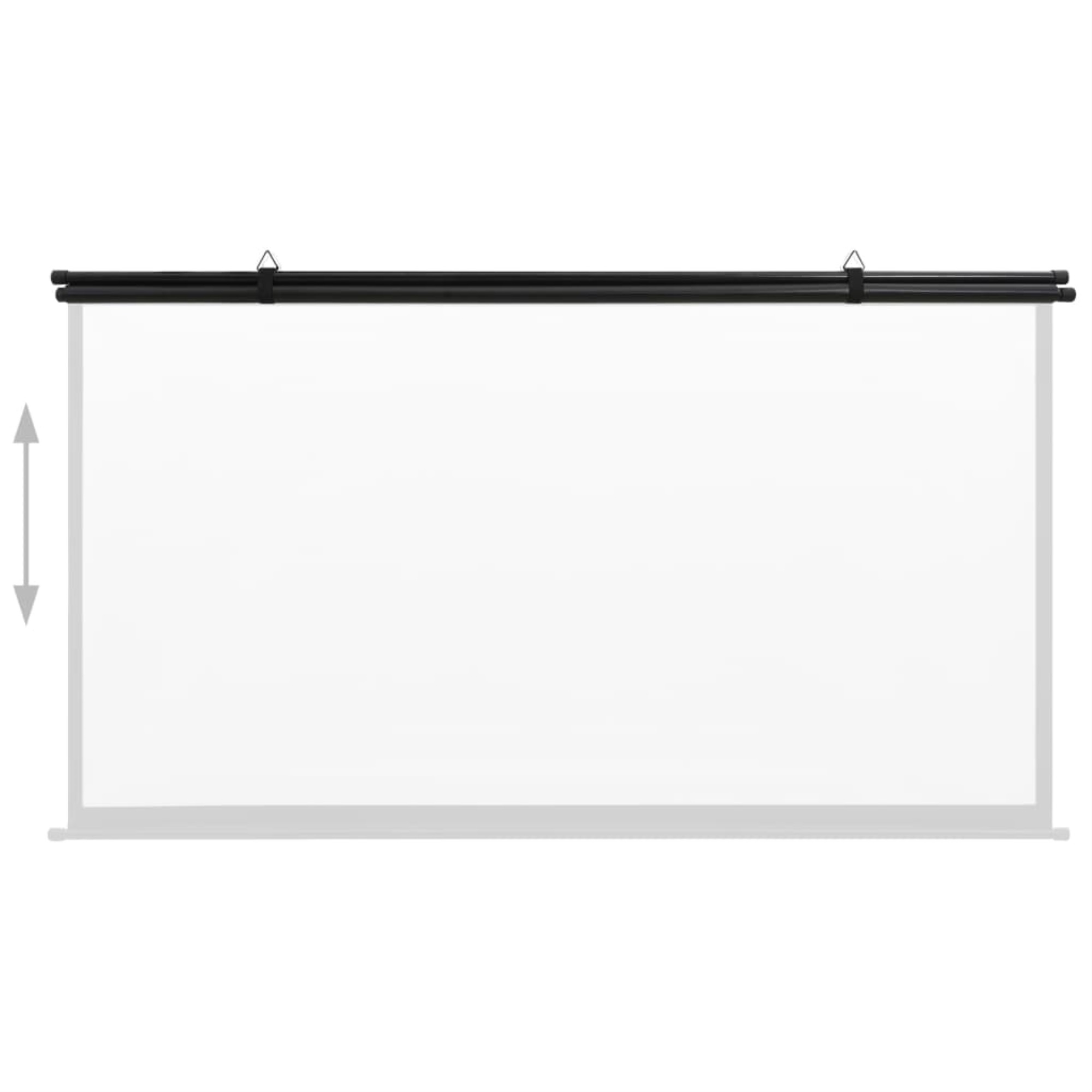 vidaXL Projection Screen 108" 16:9 Home Theater Screen Office Presentation