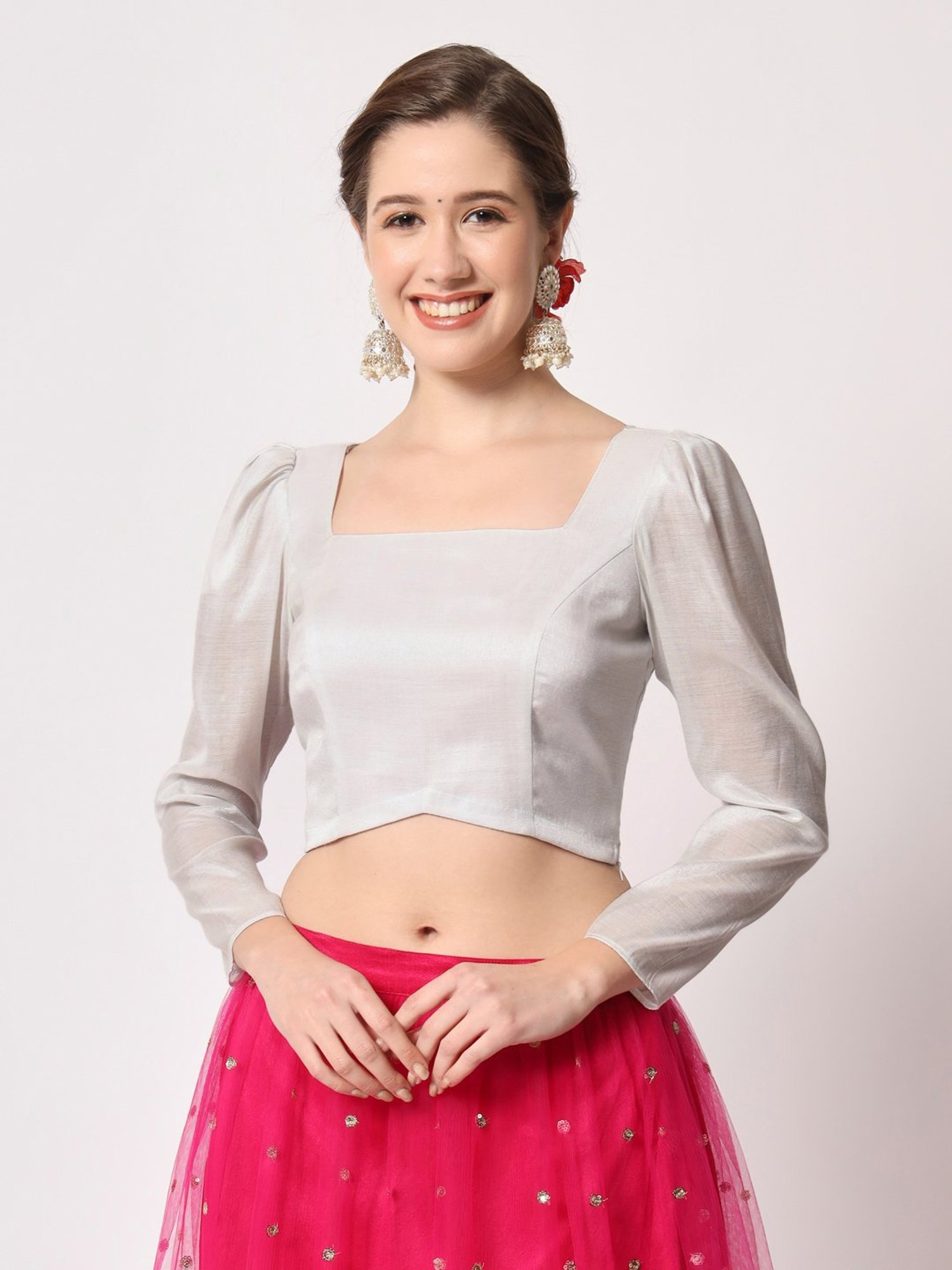 studiorasa Silver Blouse